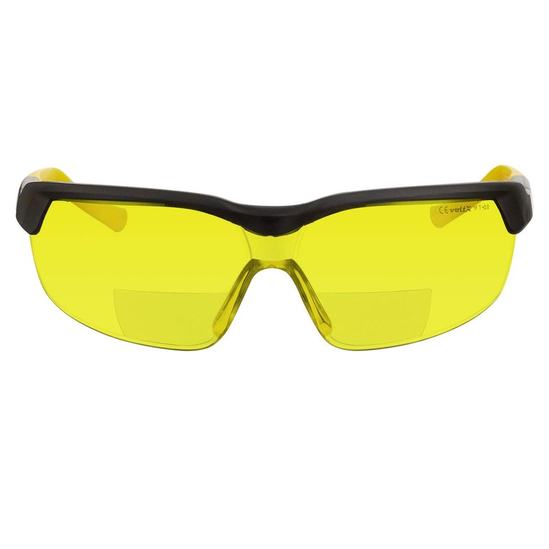voltX GT ADJUSTABLE Safety Glasses (YELLOW Lens), UKCA & CE