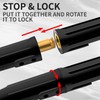 LC-40 Welding Lead Connector, Welding Cable Quick Connectors, Male &