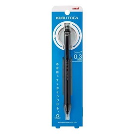 Mitsubishi Pencil Mechanical Pencil Kurutoga KS 0.3mm Black M3KS1P.24