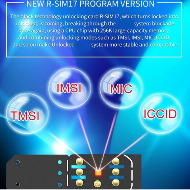 Tarjeta de Desbloqueo MKSD RSIM para Pegatina de Chip Turbo