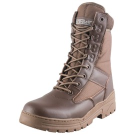 NITEHAWK Brown Army Patrol Boots - SIZE 7