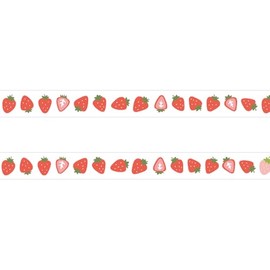 Papia Platz Masking Tape Okawari Masute Strawberry 72-030