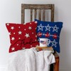 GEEORY 4th of July Decorations Pillow Covers 16x16 Set of