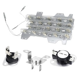 Dryer Heating Element for 3 Wire sam sung DVE52M8650V/A3 DVE60M9900V/A3 DVE52M7750W/A3 DVE54R7600C/A3 DVE45M5500Z/A3 DV52J8700EP/A2 DVE45R6300V/A3 DVE45R6300C/A3 DVE54M8750V/A3 DVE54M8750W/A3