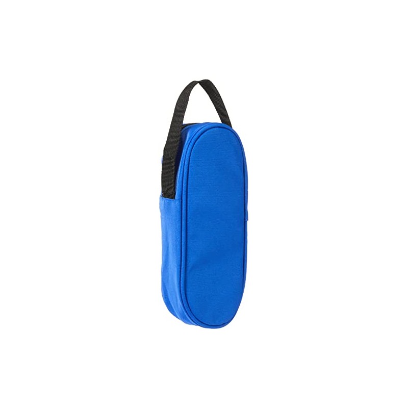 Kimood Blue 3 Ball Bag with Zip, blue, Modern