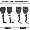 Sports Stopwatch Timer Multifunctional Digital Handheld Stopwatch 2 Pcs
