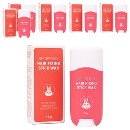 Recipe Box Fine Hair Fixing Stick Hair Wax, 16g, 6 Pieces / 레시피박스 잔머리 픽싱 스틱 헤어왁스, 16g, 6개