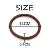 Dofash Hyper Elastic Hair Bobbles Ponytail Holder 4 mm x
