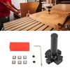 Slab Flattening Router Bit Insert Detachable Cemented Carbide 1/2in Shank
