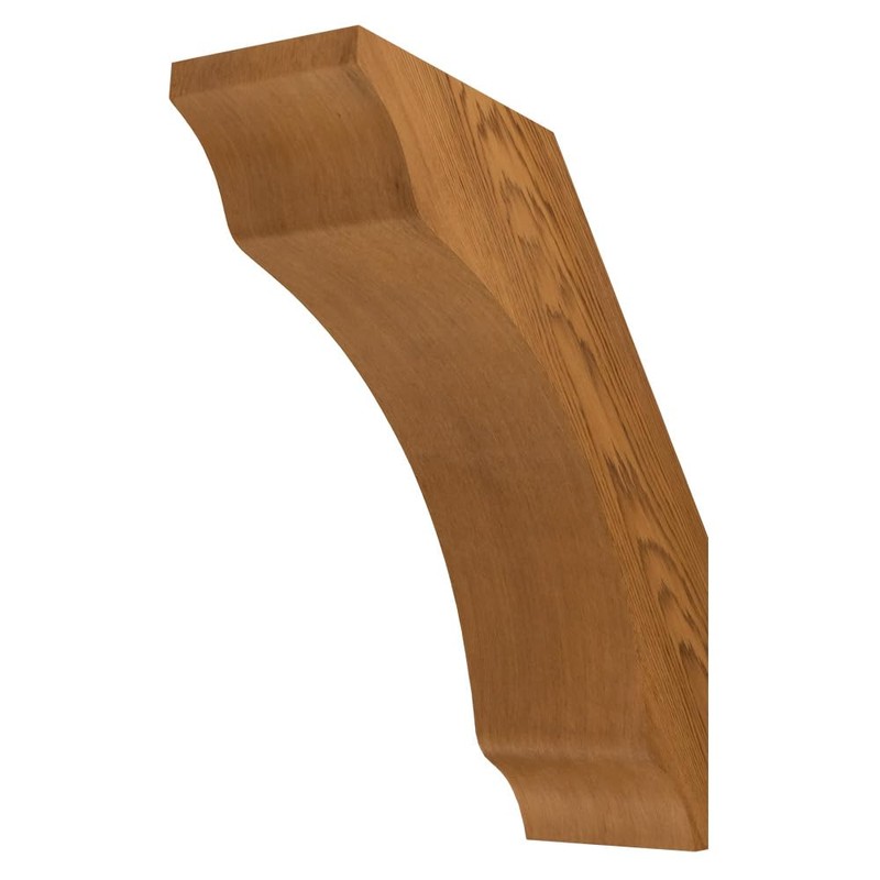 Wood Brace 64T5 Smooth Finish -Projection 12" -Height 12" -Thickness
