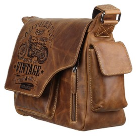 Greenburry Cafe-Racer Hunting Bag 0831 Shoulder Bag, brown