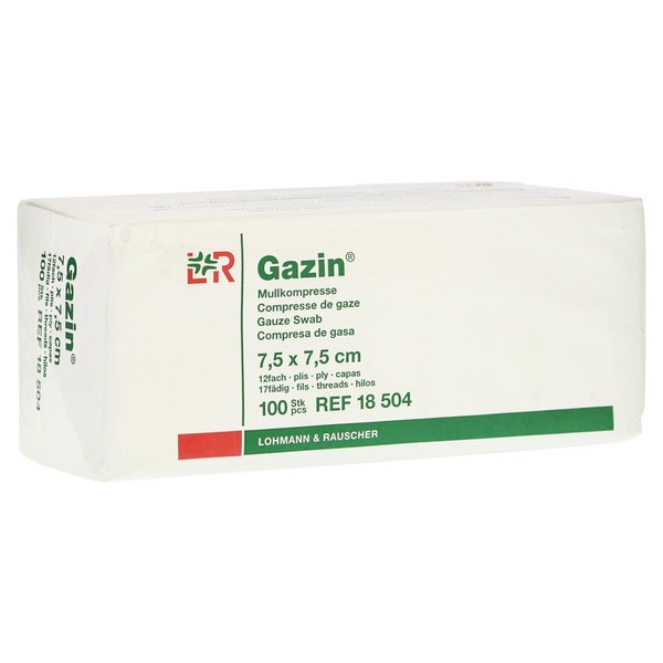 Gazin Gauze Swabs 7.5 x 7.5 cm Non-Sterile 12-Way Op,