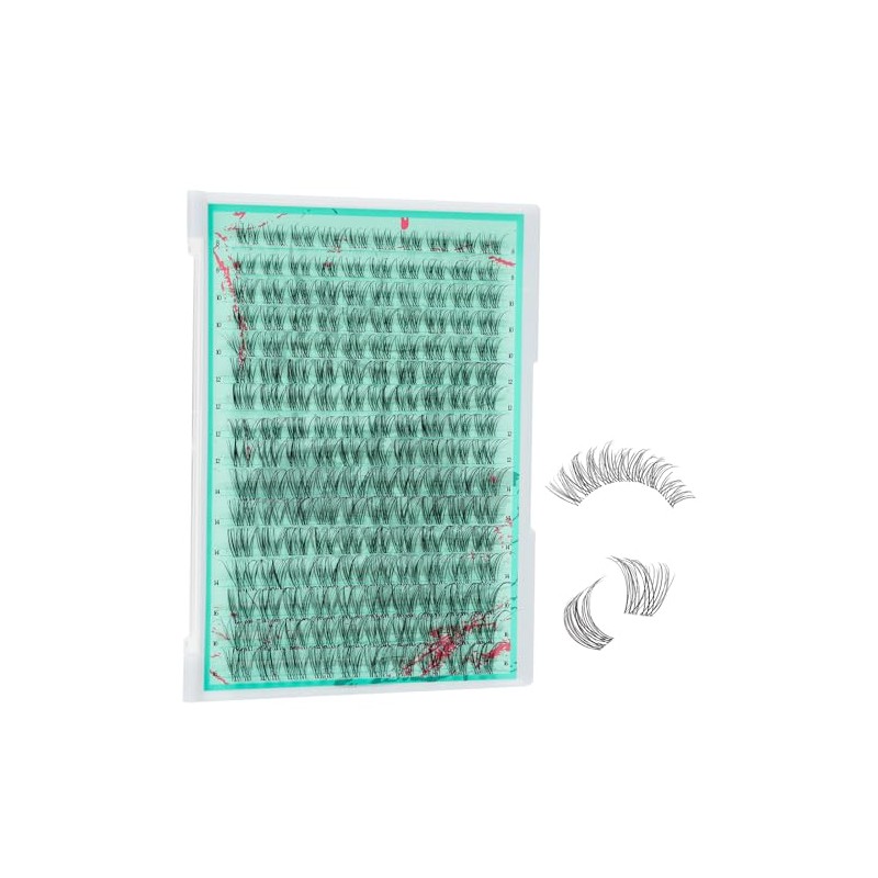 Eyelash Clusters, 160 Pieces, Eyelash Clusters, 8-16 mm, Individual Eyelashes,