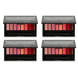 Maybelline New York Lip Gloss Pallette, 8 Shades, (4 Pk) + Eyebrow Trimmer