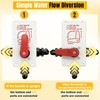 RV Hot Water Heater Bypass Diverter Valve 94228 Leak-Resistant