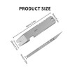 Titanium EDC Pry Bar,EDC Crowbar,Mini Crowbar,Pocket Pry Bar EDC Tool,Small