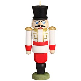 Miniature Nutcracker Husar White