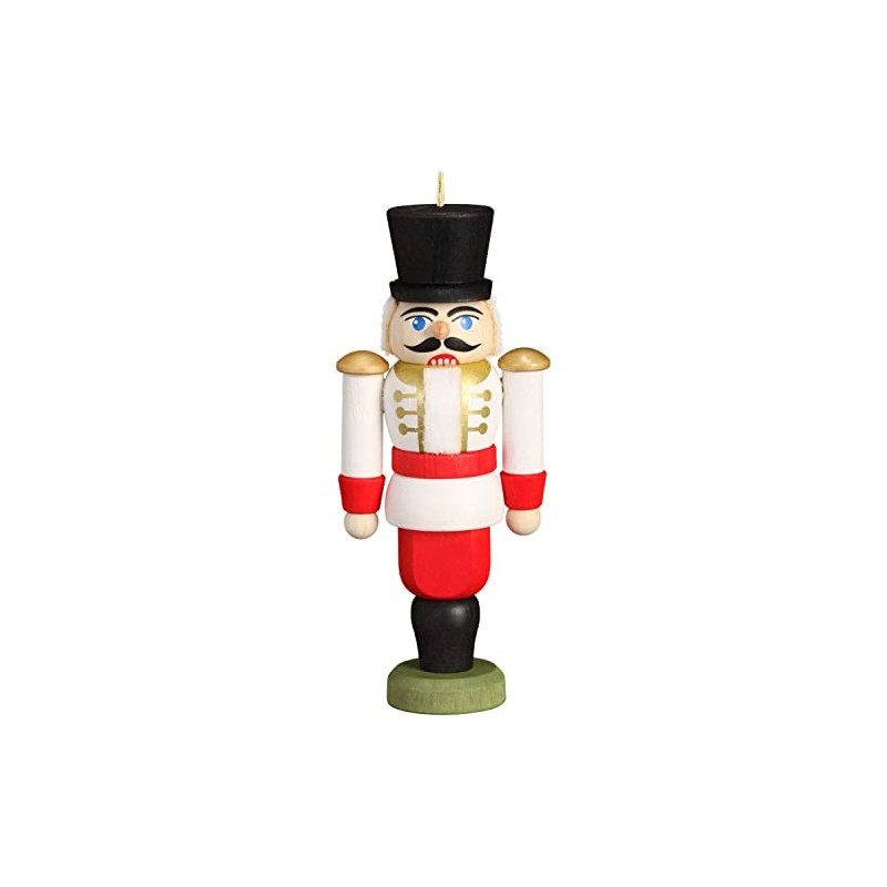 Miniature Nutcracker Husar White
