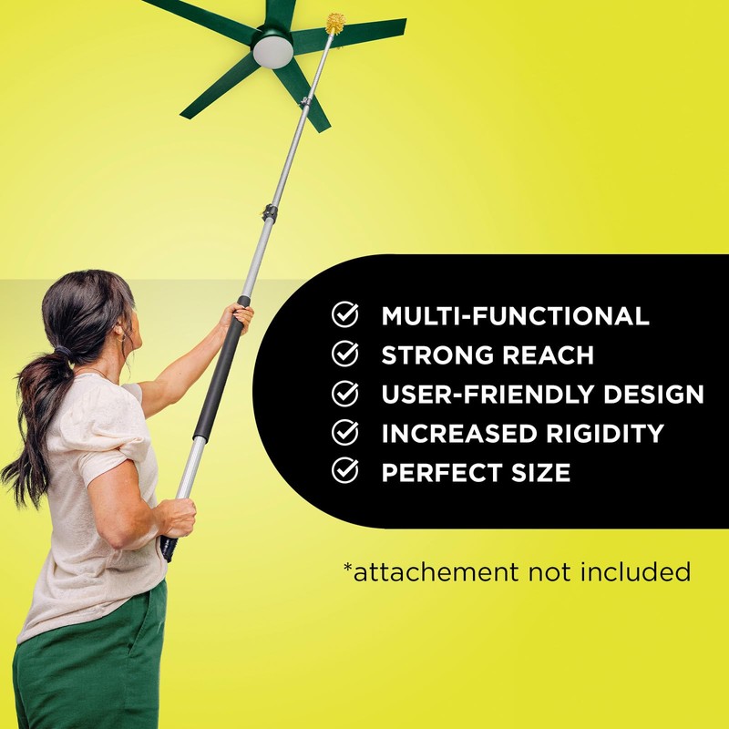 DOCA Telescoping Pole 6-24 Ft - Extension Pole for Cleaning,