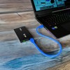 BIGtec Aluminium USB 3.0 High Speed externes Festplattengehäuse 6,35cm (2,5")