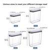FreshKeeper Cereal Containers Storage Set, Airtight Food Storage Container with