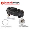 GTINTHEBOX 2PCS Smoked Lens Tailgate Reverse Backup Lights Lamps for