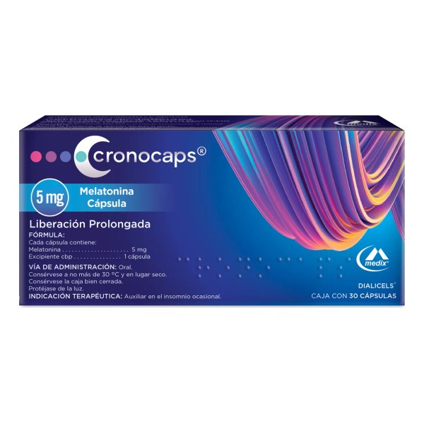 Medix Cronocaps 5 Mg 30 Cápsulas