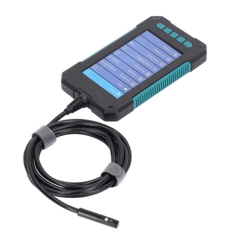 8mm Lens Digital Endoscope 4.3in IPS Screen Industrial Inspection Camera