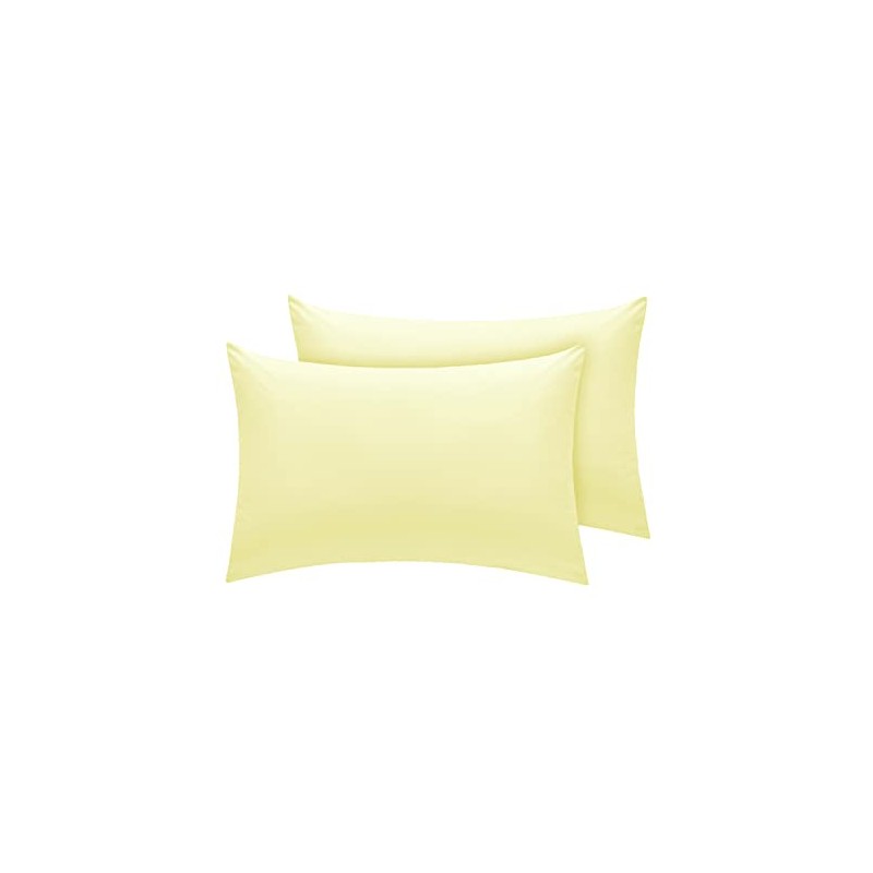 Pillow Cases standard House Wife Pair, Cream