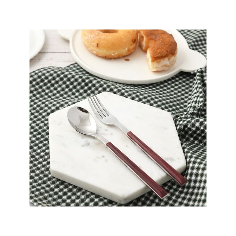 (NS Home Shopping) Quidnovi Retro Cutlery 4-Person Dessert Set_Spoon and