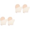 STOBAZA 4 Pcs Scrub Bath Gloves Exfoliating Gloves Dual-Side Gloves