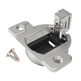 Replacement for Blum 33.3600,Compact 33 Screw on 110 Degree Opening Face Frame Cabinet Hinges,Cabinet Door Hinges,Replace Original Blum Hinges(with Screws, Mounting Plate Not Included) (4 Pack)