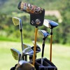 Golf Club Covers,Embroidery Protective Club Covers Golf Putter Head Covers