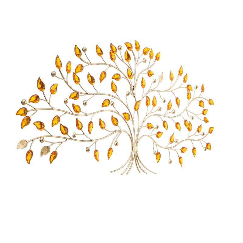 Deco 79 Metal Tree Wall Decor, 35" x 2" x