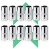 [12pcs] Durable 10mm Socket, 1/4 socket set,Shallow Socket 1/4 Inch