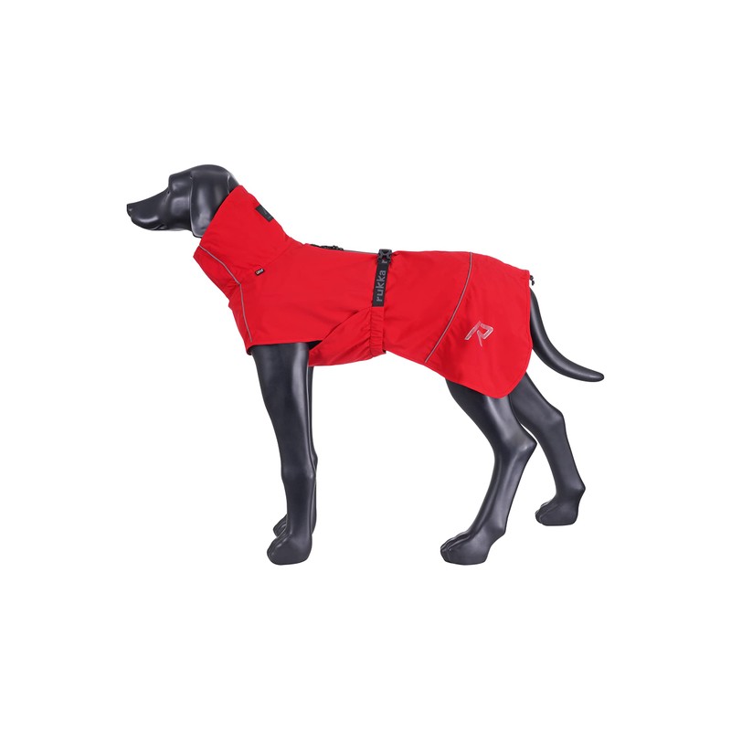 Rukka Pets HAYTON ECO Raincoat for Dogs Classic Red 35
