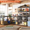 Raybee Furniture 5 Tier 72" Metal Garage Shelving Units, Garage