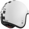 Bogotto V541 Scacco Jet Helmet (White Matt/Black, XS)