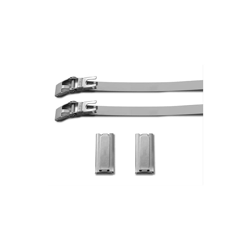 Universal Pole-mouted Stainless Steel Belts for Electrical Distrubition Box (2pcs/Unit)