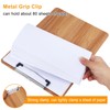 GUOKOFF A4 Wooden Clipboard, Pack of 12, A4 Clipboard, Writing