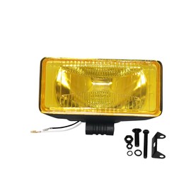 1 X Truck Square H3 Halogen Fog Light Work Light Yellow 24V