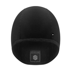 SIROKO - Cycling Cap with Low Helmet, Black, One Size, black