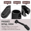 5140032-23 Table Saw Rail Lock Lever Compatible with De-walt DW745,