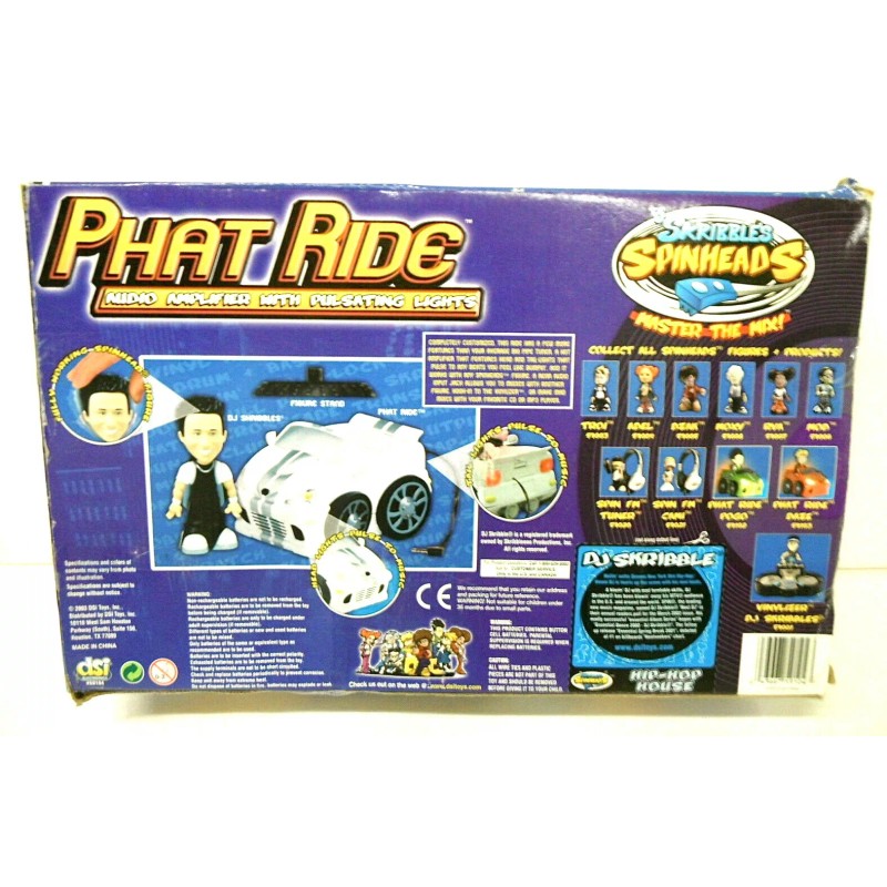 dsi Electronics Phat Ride DJ Skribbles Spinheads Hip-Hop House Audio