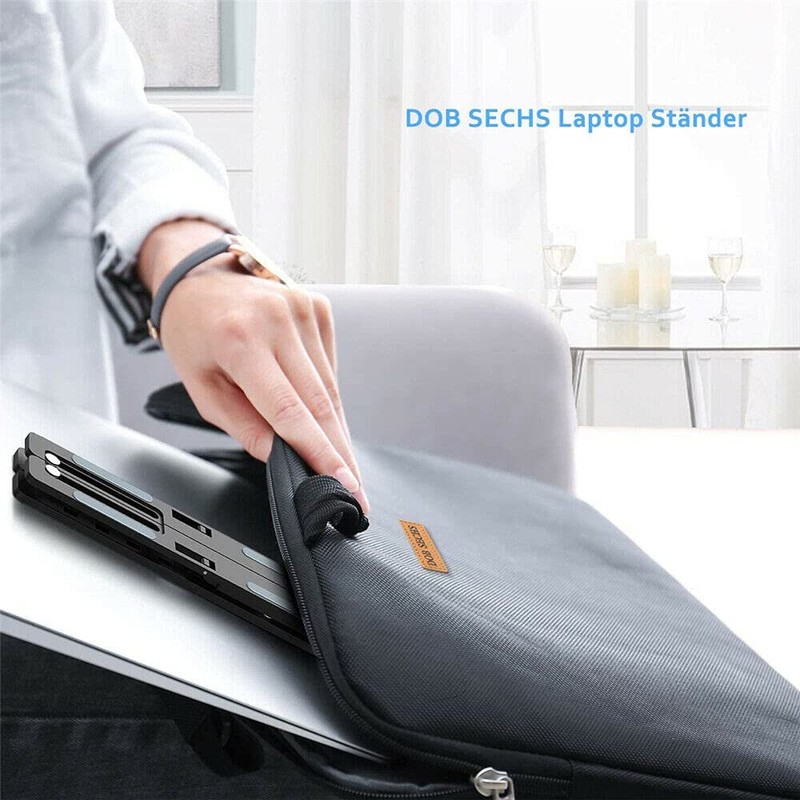 Portable Laptop Stand Tray Holder Cooling Riser Notebook 10-17" Tablet