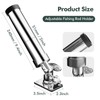 Rod Holder for Fishing Boat,360 Degree Marine Grade Stainless Steel