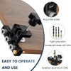 Flintronic 3 in 1 Doweling Jig Kit, 12Pcs Self Centering