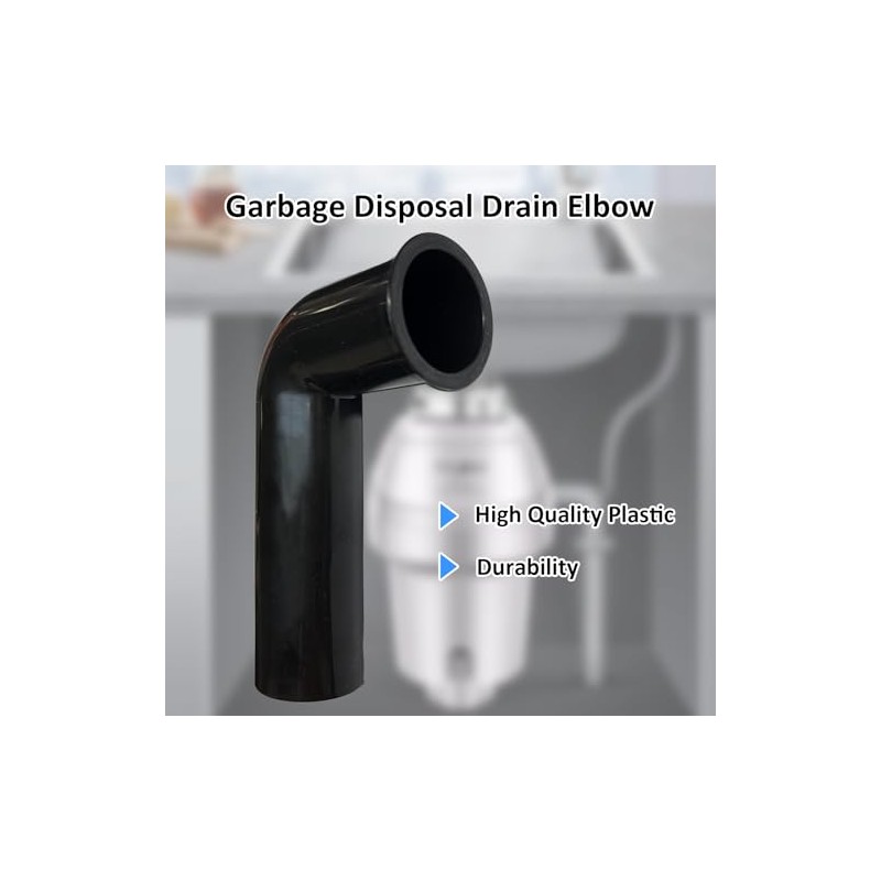 Garbage Disposal Drain Elbow Replacement for Moen Garbage Disposal Drain