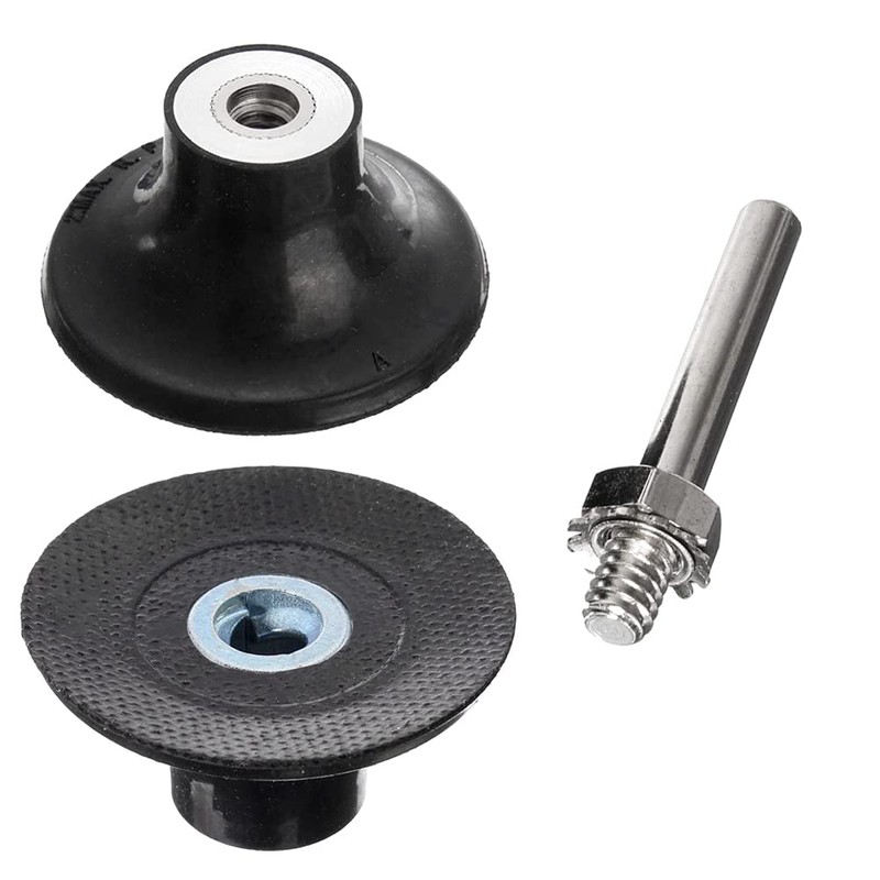 Saipor 3 Pcs 2 Inch Roll Lock Disc Pad Holder