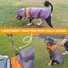 Dog Raincoat with Reflective Strip, Ultra Light Breathable Waterproof Dog